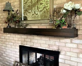 Fireplace décor 
