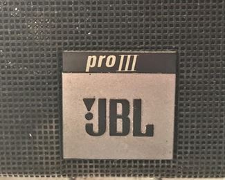 Pro III - JBL speakers