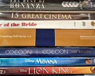 Some of the many movies