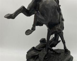 Statuette: "Wicked Pony" by Frederic Remington