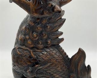 Large Wildwood Imports Japanese Kirin statue