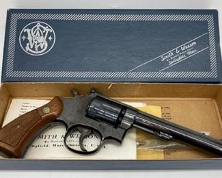 38 Smith & Wesson Special CTG Model 14 with box and manual