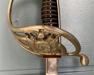 Vintage Weyersberg Kirschbaum & Co. by Soligen Ecuadorian Police sword