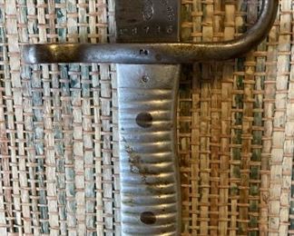 Vintage European bayonet