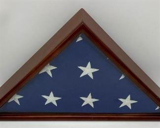 U.S. flag flown over the Nation's Capitol building at the request of the late Congressman Howard Coble with letter of authenticity