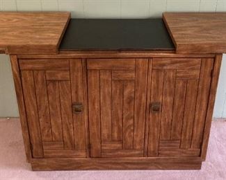 Vintage 1970s Drexel Heritage Woodbriar Collection buffet (2 available)
