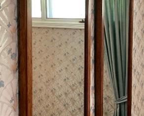 Vintage Drexel wood frame mirrors