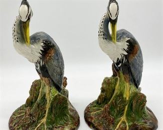 1982 "The Townsends" ceramic pelican pair