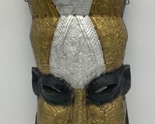 Vintage hand made Ghana mask