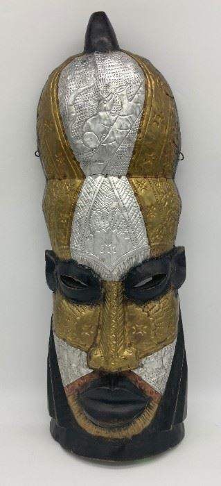 Vintage hand made Ghana mask