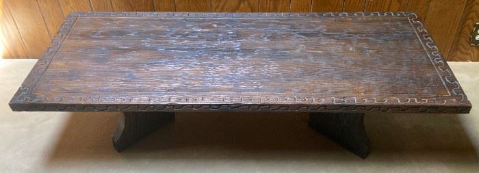 Spanish Revival coffee table