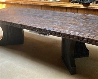 Spanish Revival coffee table