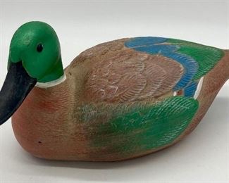 Ceramic Mallard duck