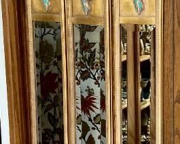 Vintage decorative mirror wall panels