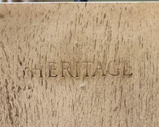 Heritage by Drexel Madigral end table
