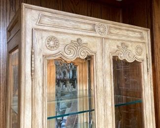 Drexel Old Continent curio cabinet