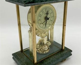 Commodore marble mantel clock