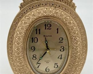 Bulova decorative clock