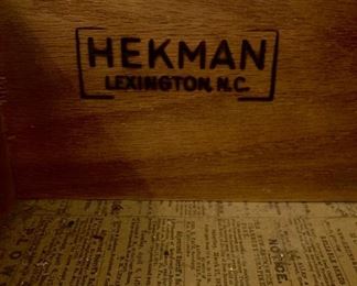 Hekman (Lexington, NC) lingerie cabinet