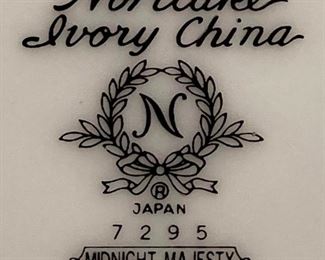 Noritake Ivory China #7295 "Midnight Majesty"