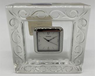 Marquis square Waterford crystal clock