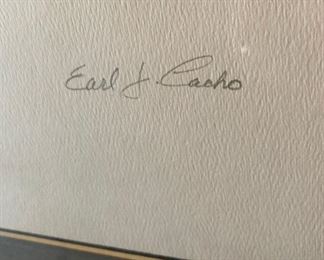 Earl Cacho "Giant Gazelle" artist proof