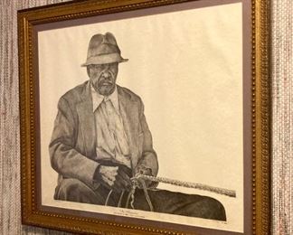 Alvin Goodvine "The Whipmaker" signed & numbered