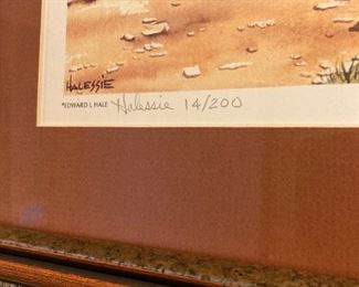 Halessie "Ms. Callie's Pride" - signed & numbered