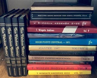 This Fabulous Century, Andrews High School yearbooks, High Point Central yearbooks