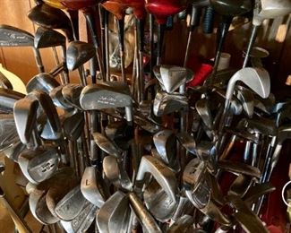Hundreds of golf clubs