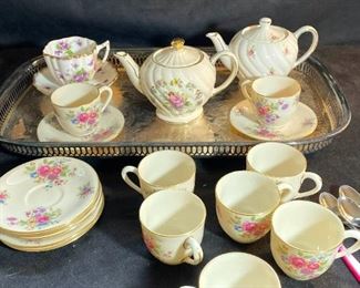 Ew092 Lenox Demitasse Teacups Sadler Teapots