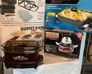 G045 Electric Skillet Buffet and More