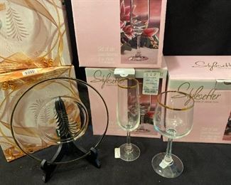 Gb040 Holiday Plates Glassware