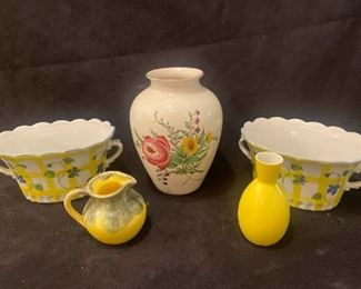 H023 Spode Vase And More