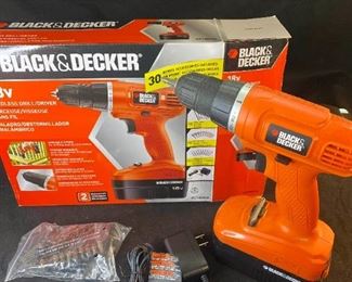 Lr078 Black Decker 18v Cordless Screwdriverdrill