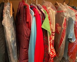 Vintage Arkansas High cheerleader outfits from the 70’s