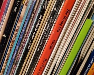 All kinds of music...great vinyl collection 
