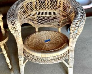 Wicker chair