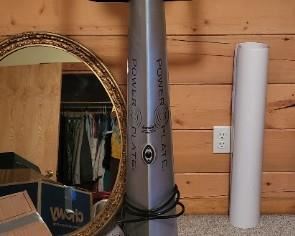 Power plate exercise machine