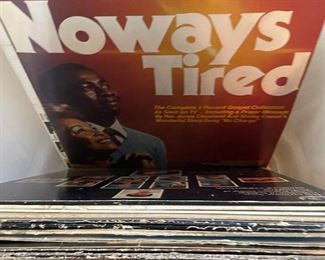 Vintage vinyl records