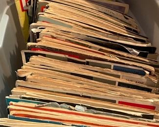 Box full of Vintage Life, Post, and Saturday Evening Post Magazines