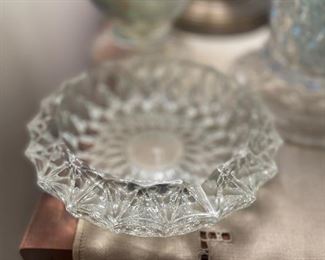 Various glass pieces.