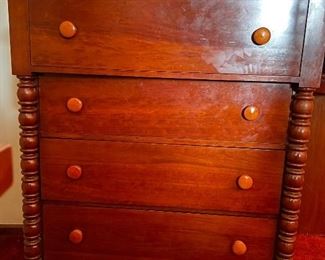$450/Available for pre-sale!!!! Gorgeous  cherry dresser with 4 drawers that match 5-piece, full-sized bedroom suite. Part of a 5-piece, full sized bed set. Made by Davis Cabinet Company/Nashville. 

Call/Text to 615-854-8535 if interested. 