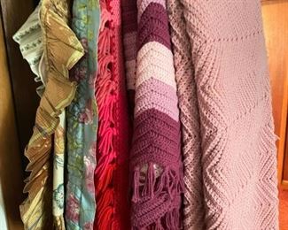 Crochet afghans and other blankets