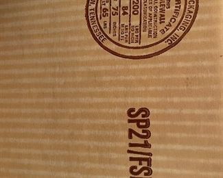 Vintage Hartmann Luggage made in Lebanon, TN in original shipper boxes