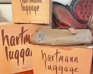 Vintage Hartmann Luggage made in Lebanon, TN in original shipper boxes