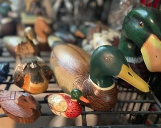 Fun wooden duck collection 