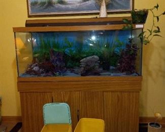 Aquarium with many extras $200. Picture $35.