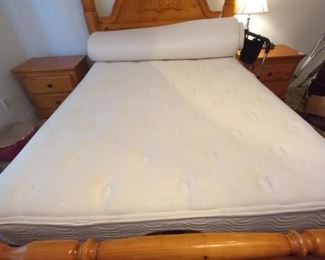 Bed with mattress $250.