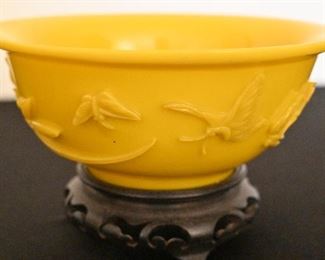 Imperial Peking glass bowl-We have two of these. 